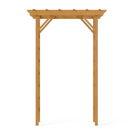85 In. X 57 In. Climbing Plant Wedding Garden Arch Bridal Party Decoration Arbor
