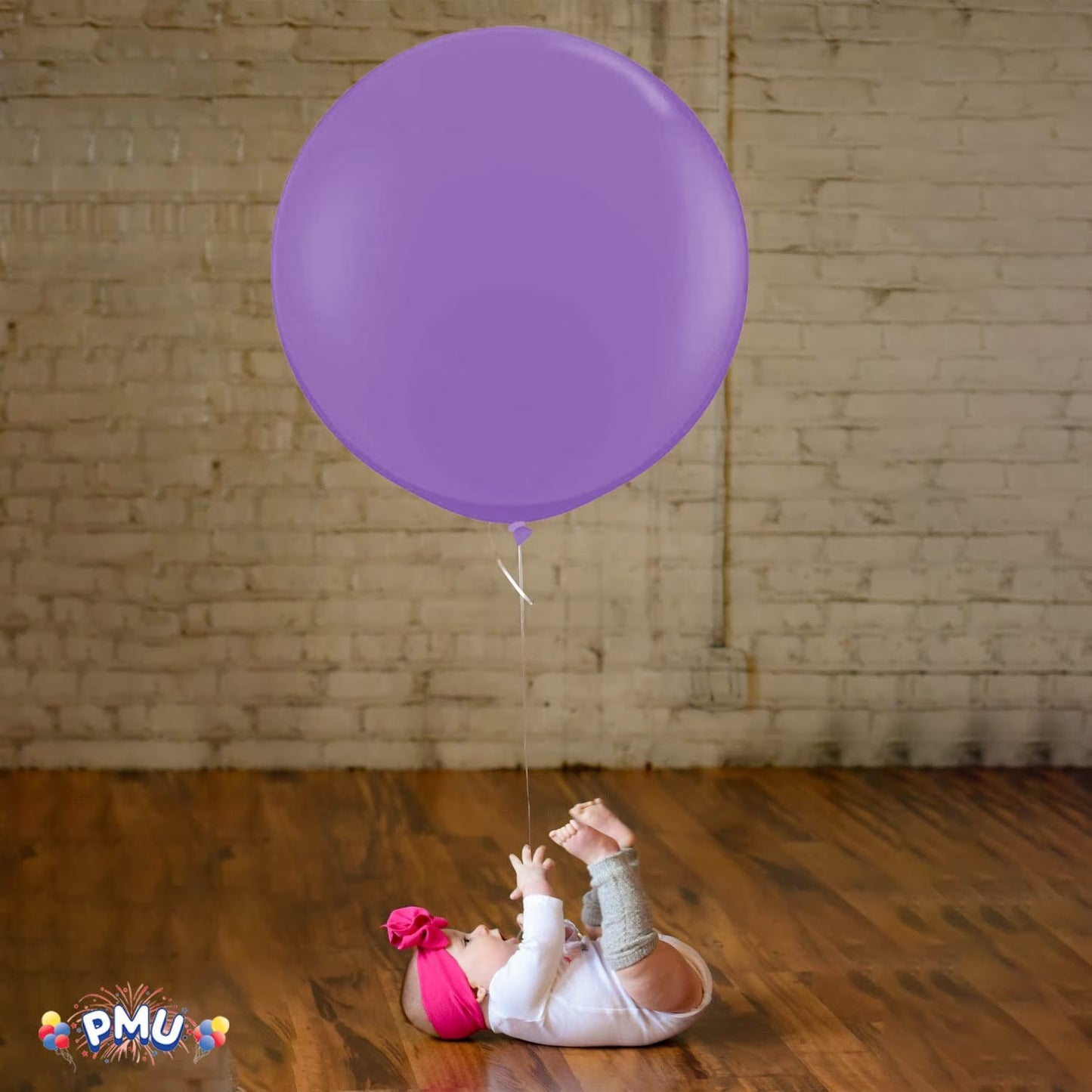 Premium Latex Balloons - Jumbo Size Balloons for Birthdays, Wedding Parties, Baby Shower, Indoor & Outdoor Party Events & Decoration Supplies - Made in USA, 36 Inch Lavender, Pkg/6