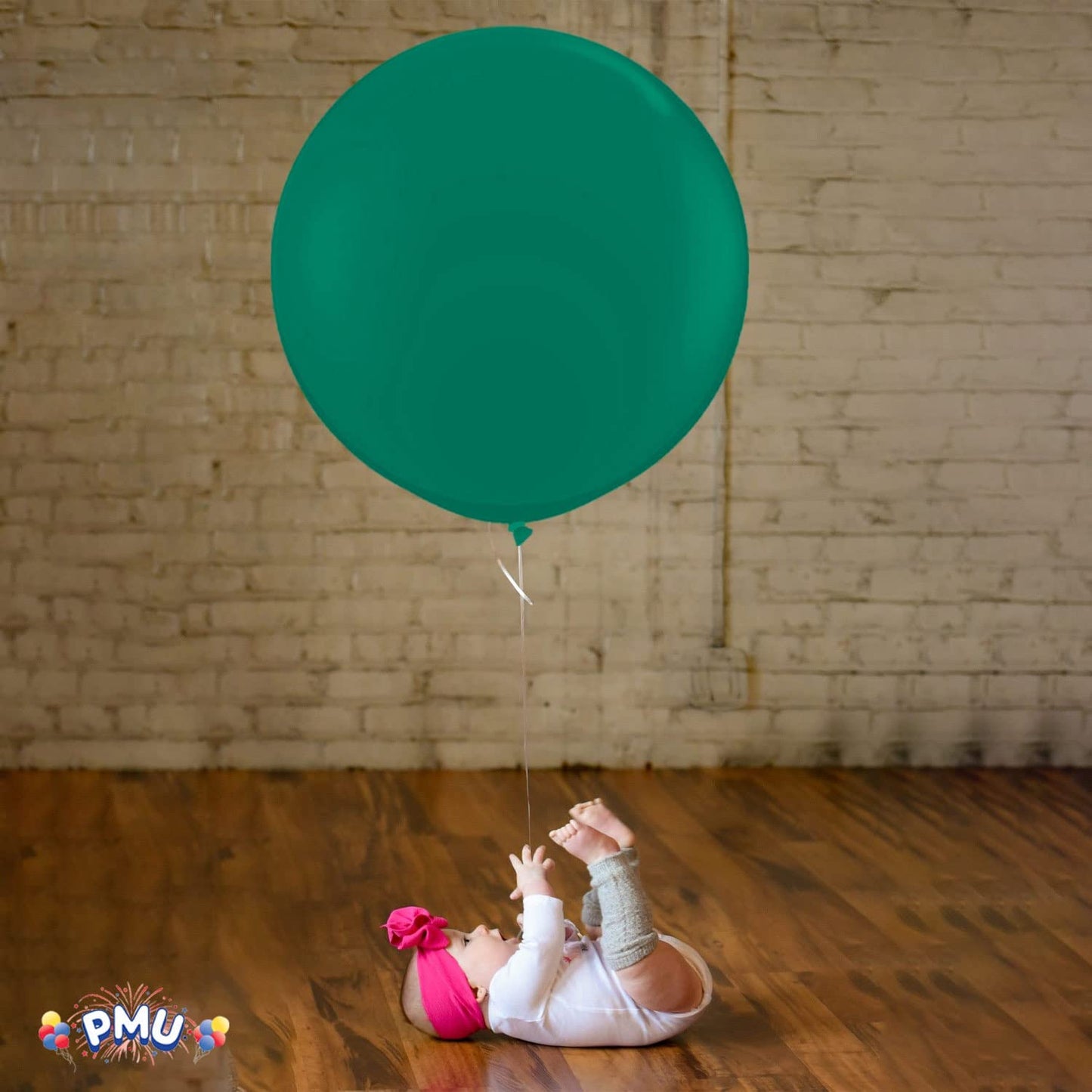 Premium Latex Balloons - Jumbo Size Balloons for Birthdays, Wedding Parties, Baby Shower, Indoor & Outdoor Party Events & Decoration Supplies - Made in USA, 36 Inch Green, Pkg/2
