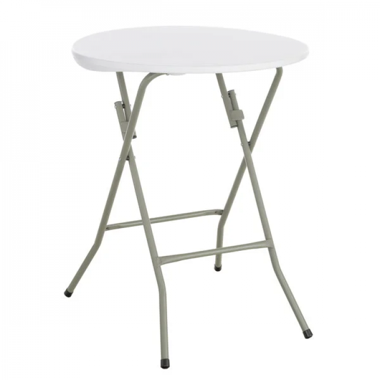 Table de bar ronde pliante 30 po