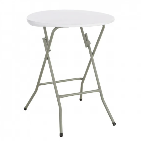 Table de bar ronde pliante 30 po