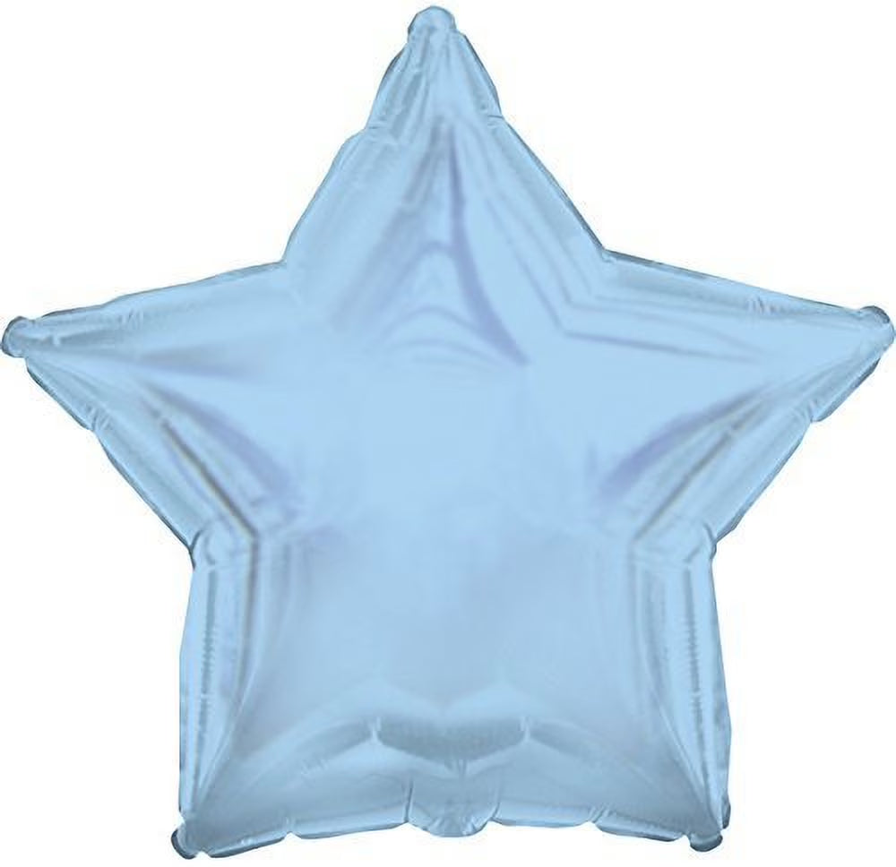 7 Pc Baby Boy Sleeping Moon Balloon Bouquet Party Decoration Welcome Home Star