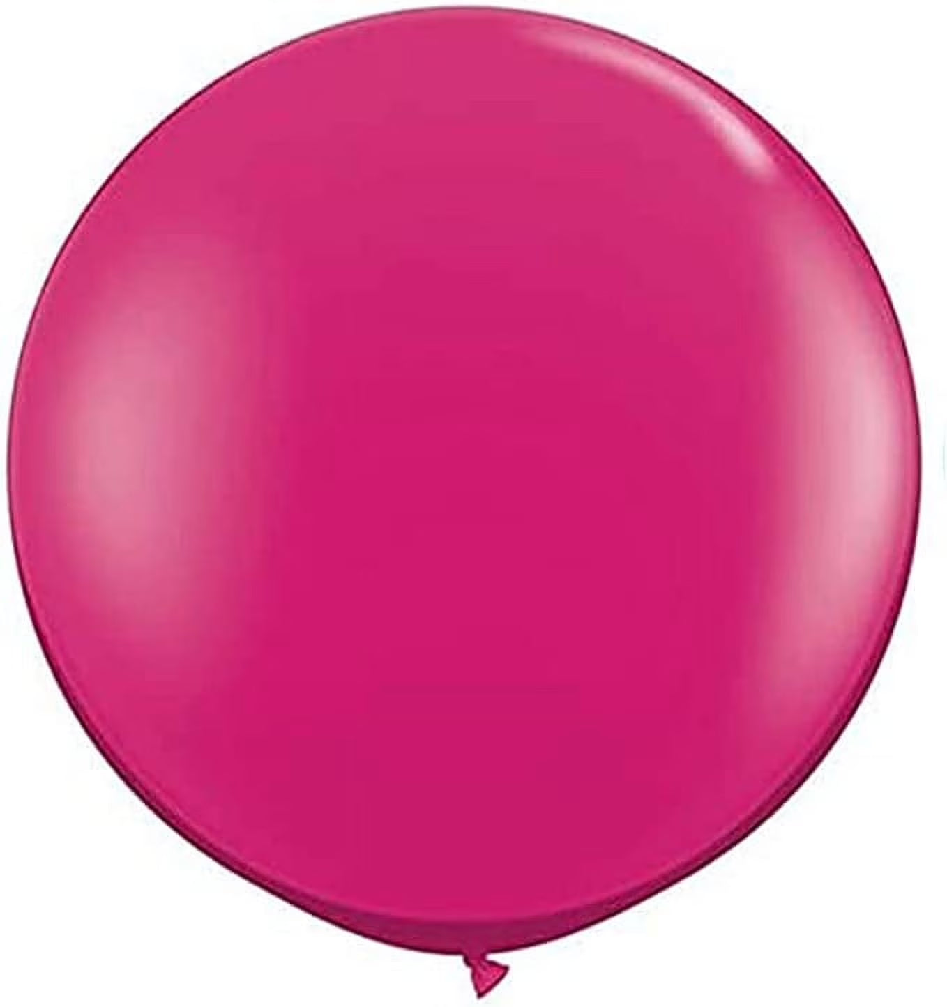Premium Latex Balloons - Jumbo Size Balloons for Birthdays, Wedding Parties, Baby Shower, Indoor & Outdoor Party Events & Decoration Supplies - Made in USA, 36 Inch Hot Pink, Pkg/6