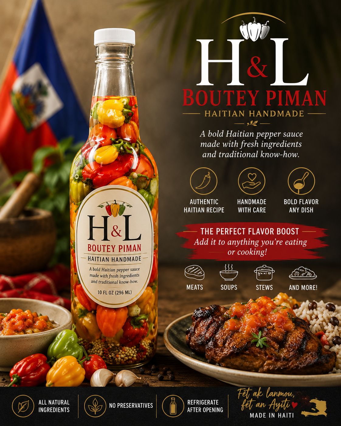 Piment en bouteille