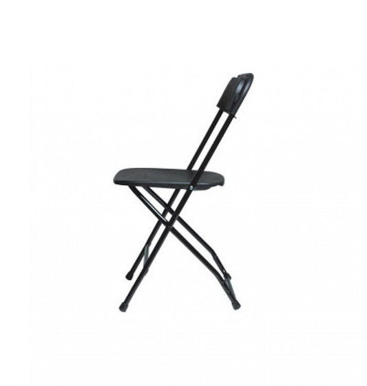 Chaises pliantes noires standards