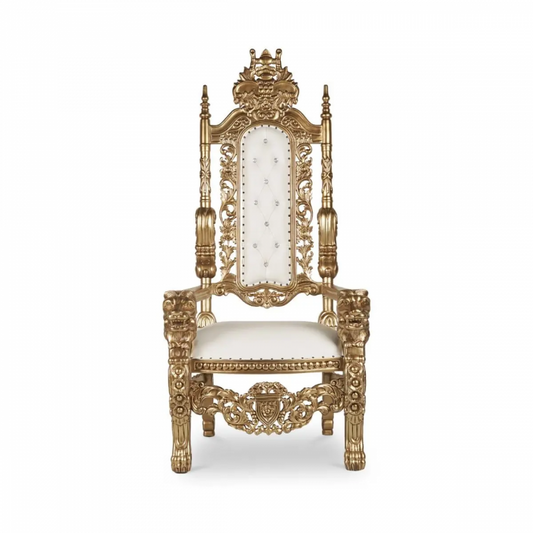 Sillón Trono Dorado