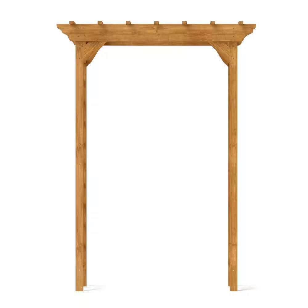 85 In. X 63 In. Climbing Plant Wedding Garden Arch Bridal Party Decoration Arbor