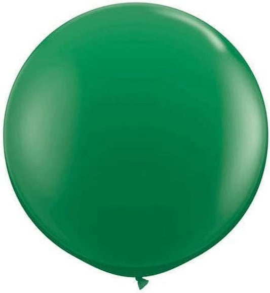 Premium Latex Balloons - Jumbo Size Balloons for Birthdays, Wedding Parties, Baby Shower, Indoor & Outdoor Party Events & Decoration Supplies - Made in USA, 36 Inch Green, Pkg/2