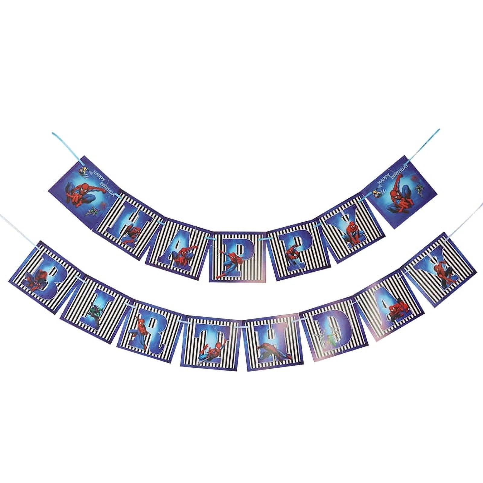Spider-Man Themed Birthday Party Decoration Kit 26 Pieces 30 X 25 In